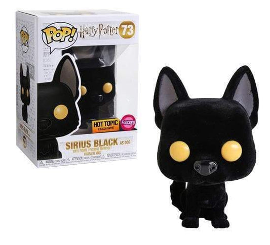 Funko Pop Harry Potter Sirius Black as Dog 73 Hot Topic Flocked