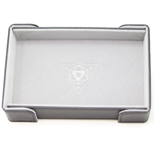 Die Hard Dice Magnetic Rectangle Tray: Gray Velvet