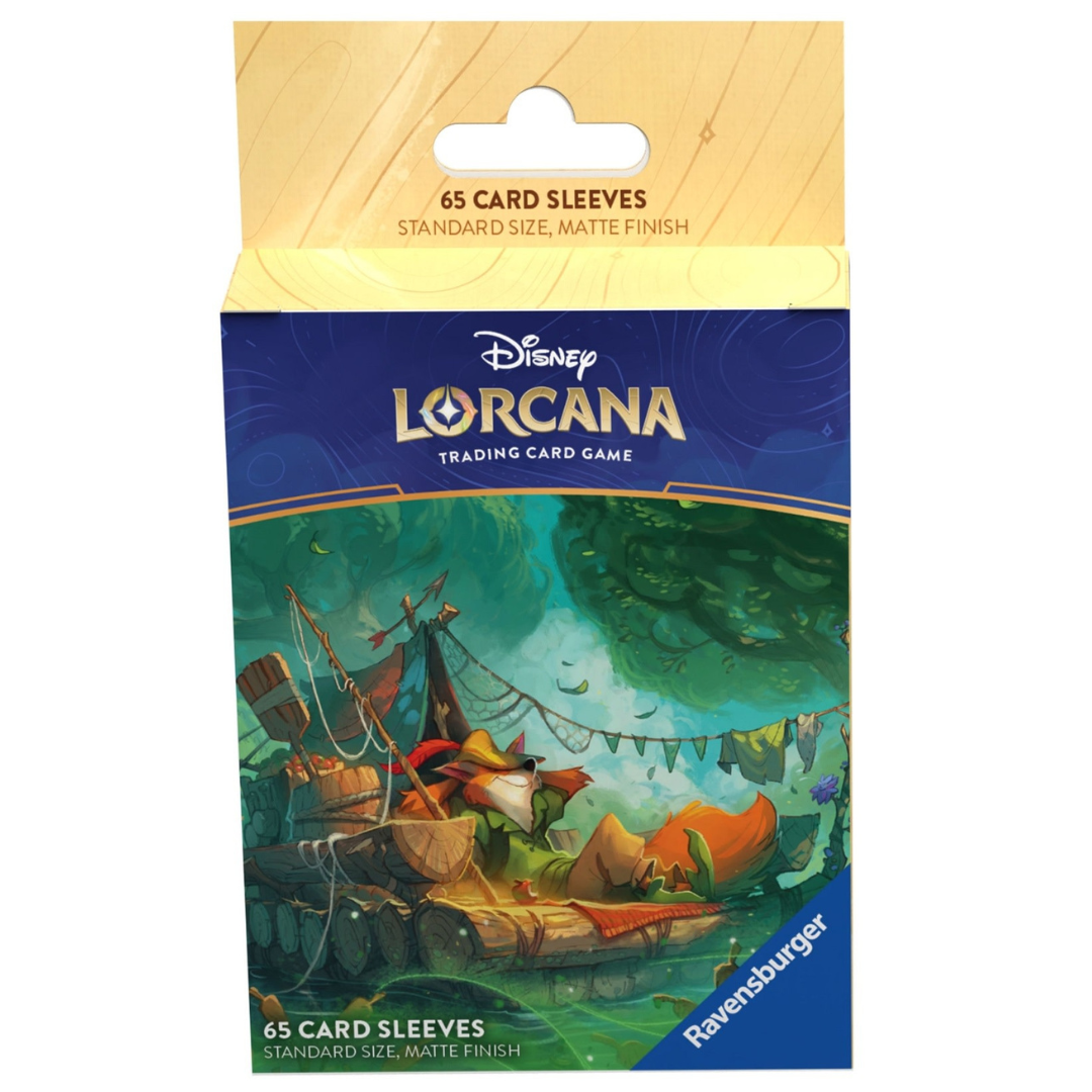 Disney Lorcana Card Sleeves: Robin Hood (65) [Into the Inklands]