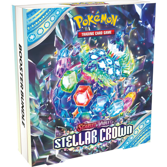 Pokemon Scarlet & Violet-Stellar Crown Booster Bundle (6 Packs)