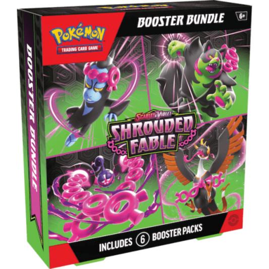 Pokemon Scarlet & Violet-Shrouded Fable Booster Bundle (6 Packs)