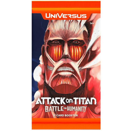 Universus Attack On Titan Battle For Humanity - Booster Pack
