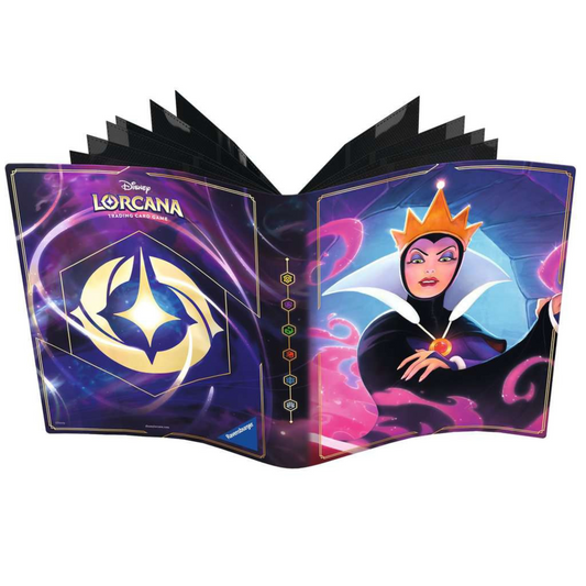 Disney Lorcana 10 Page Portfolio Evil Queen