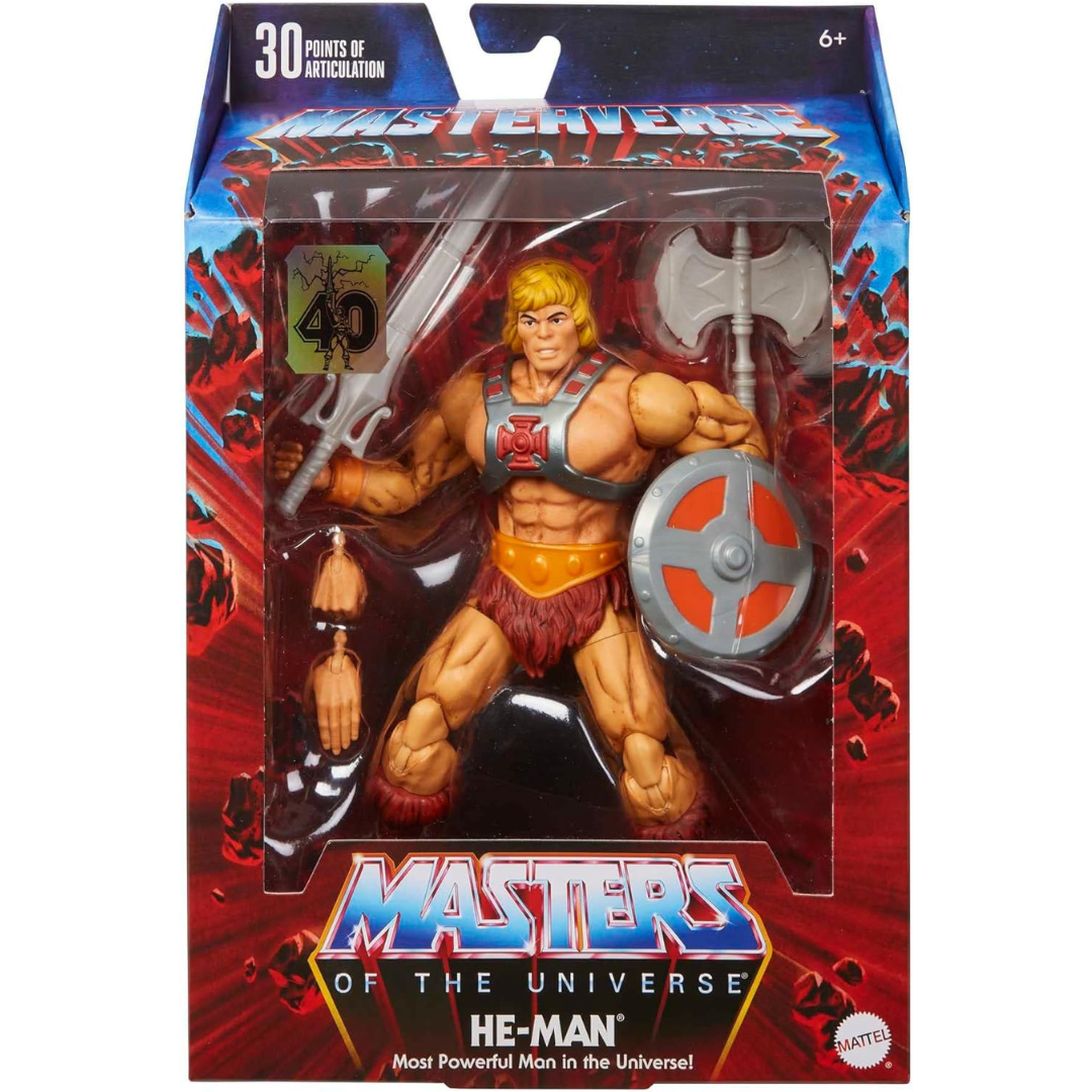 Action Figure Masters of the Universe MOTU 40th Anniversary He-Man