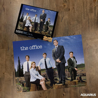 AQUARIUS The Office Forest Tree Stumps 500pc Puzzle