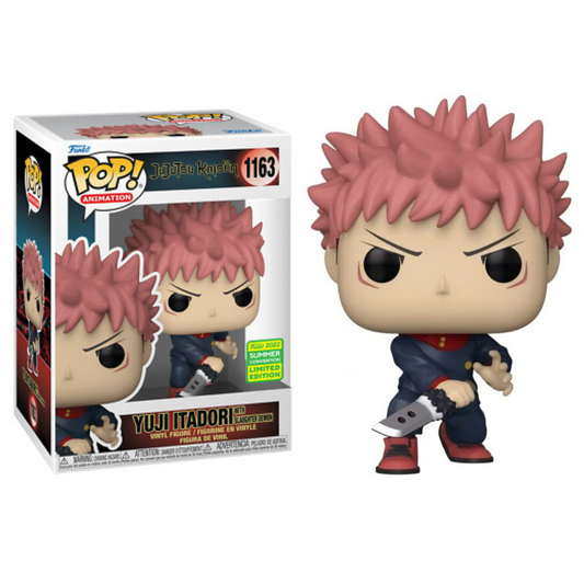 Funko Pop Anime Jujutsu Kaisen Yuji Itadori with Slaughter Demon 1163 2022 Summer Convention