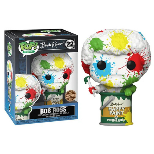 Funko Pop NFT Release Bob Ross 22 1200 PCS