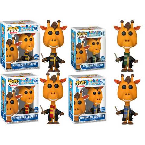 Funko Pop SET Toys R Us Harry Potter Geoffrey 151 / 153 / 160 / 169