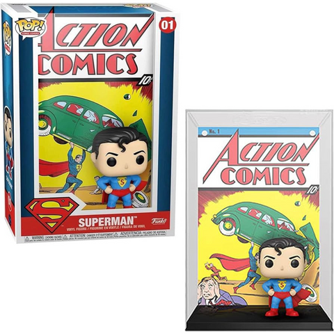 Funko Pop Comic Cover DC Comics Superman 01