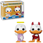 Funko Pop Disney Donald's Shoulder Angel & Devil 2 Pack 2022 Wonderous Convention