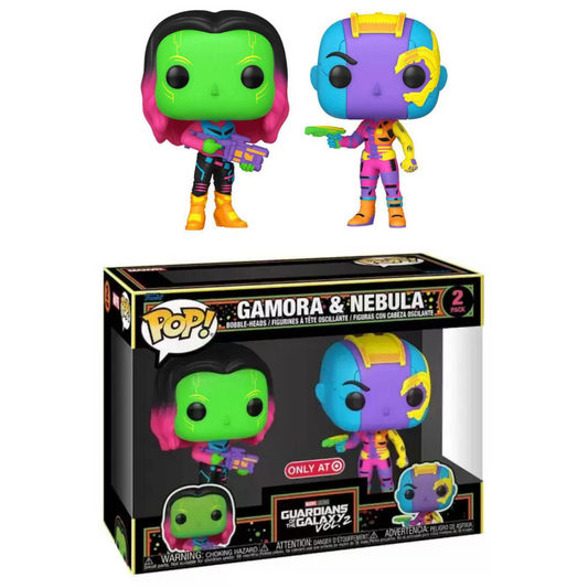Funko Pop Marvel Guardians of the Galaxy GOTG Nebula & Mantis 2 Pack Target Exclusive