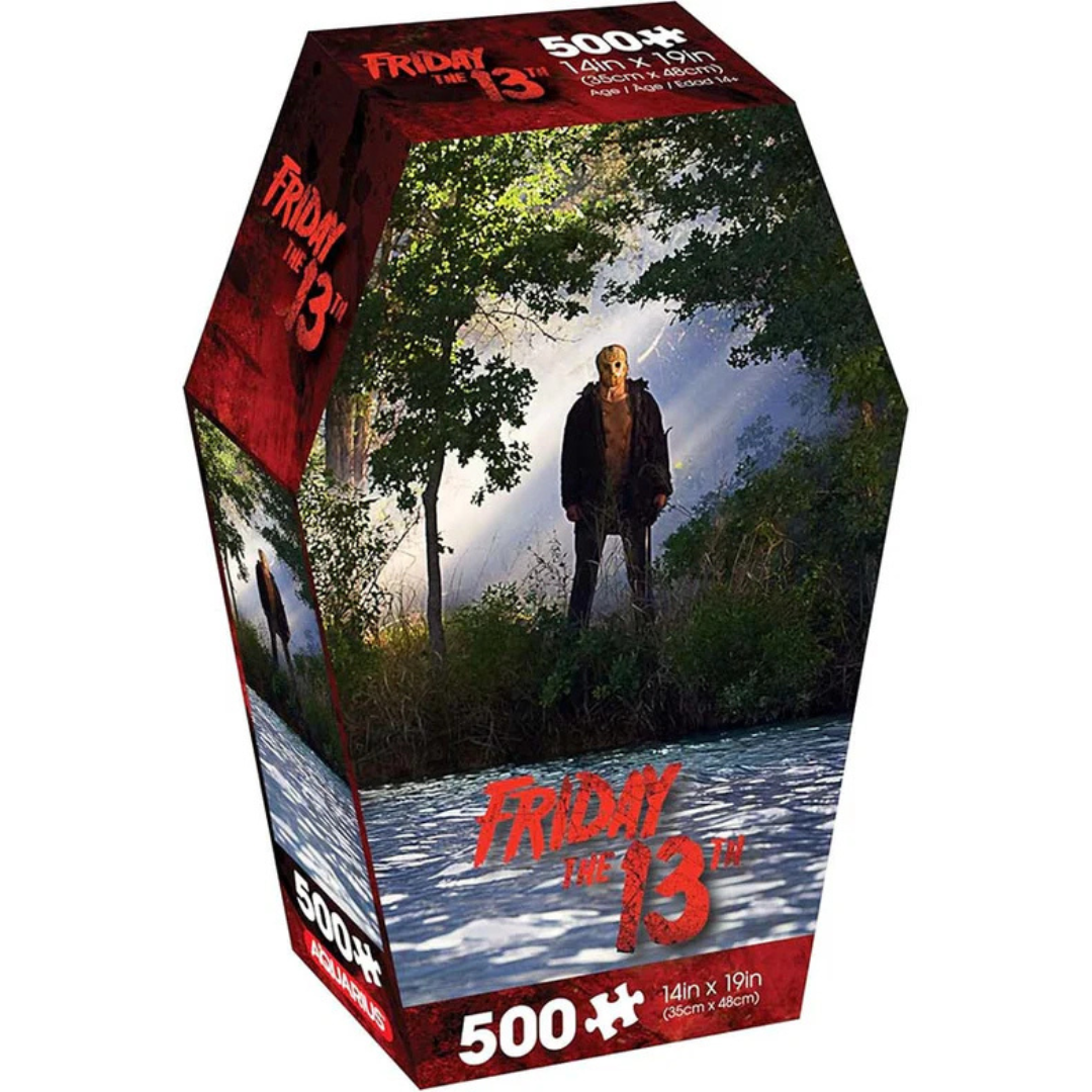 Puzzle Aquarius Coffin Box Friday the 13th Jason Voorhees 500PC
