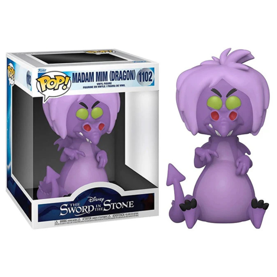 Funko Pop 6inch Disney The Sword in the Stone Madam Mim (Dragon) 1102