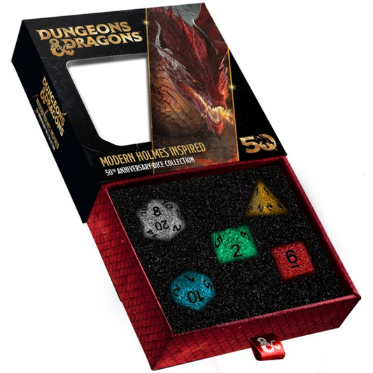 DND Dungeons & Dragons 50TH Anniversary Dice Commemorative Set