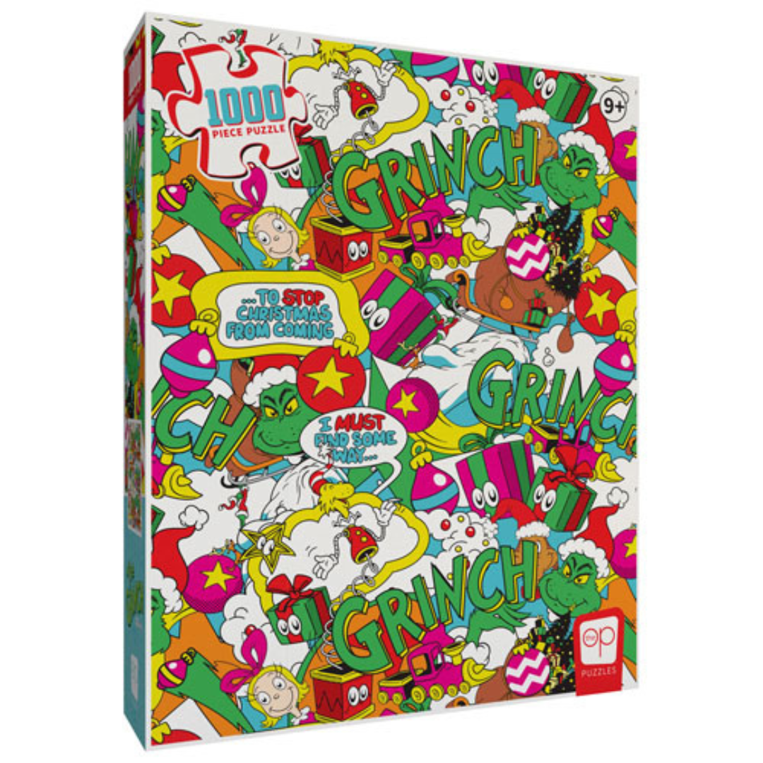 Puzzle Grinch Poppin 1000 PCS
