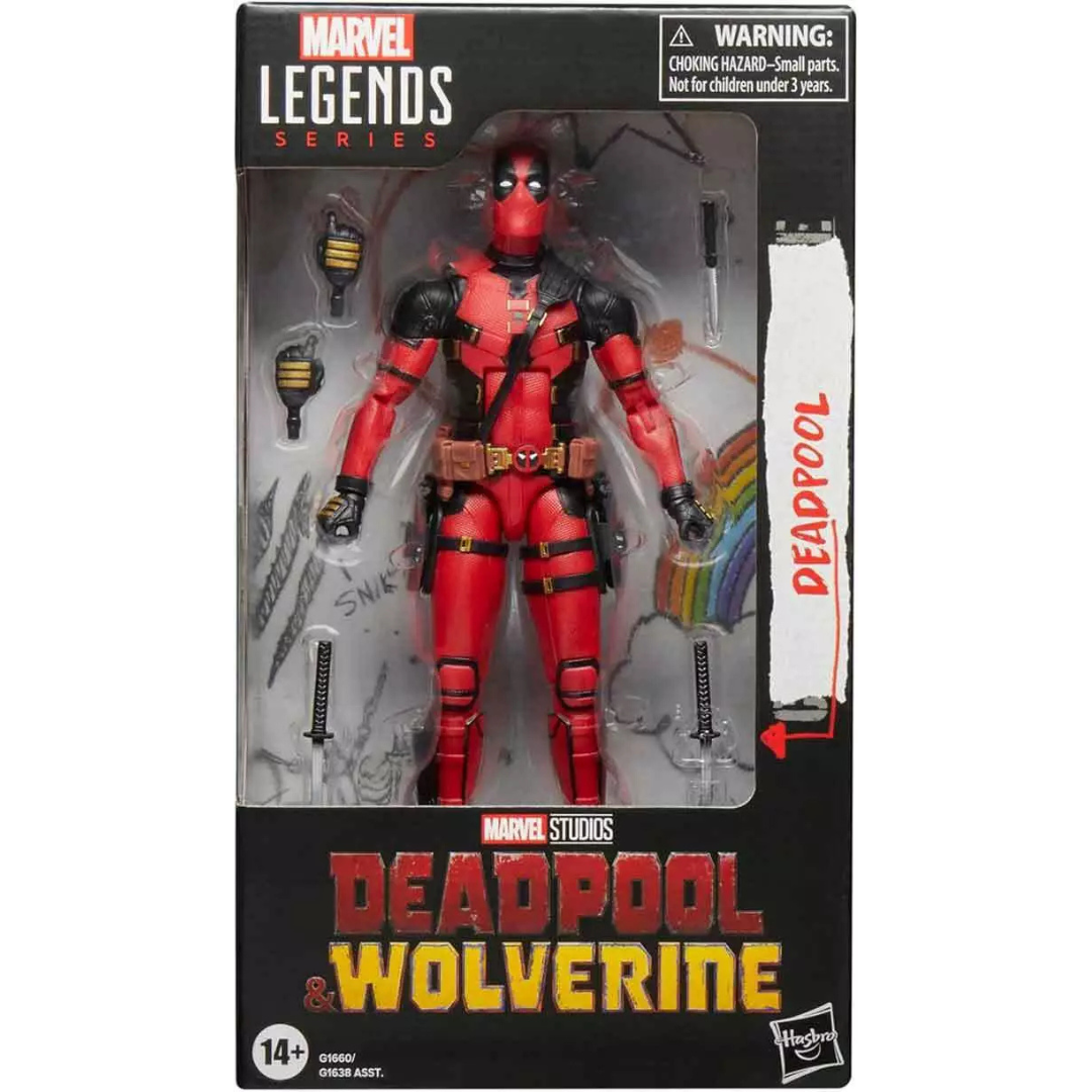 Marvel Legends Action Figure Deadpool & Wolverine Hasbro Deadpool 2024 ...