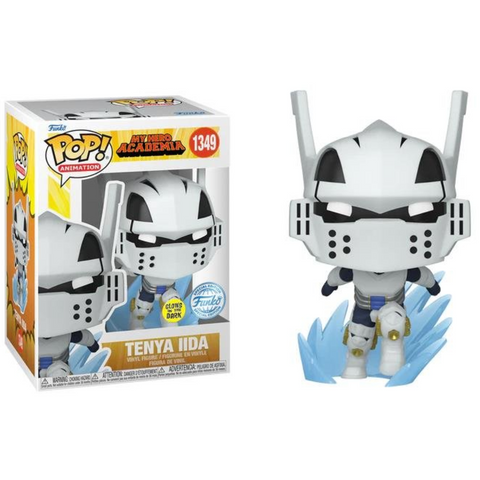Funko Pop Anime My Hero Academia MHA Tenya Iida 1349 Funko Exclusive GITD