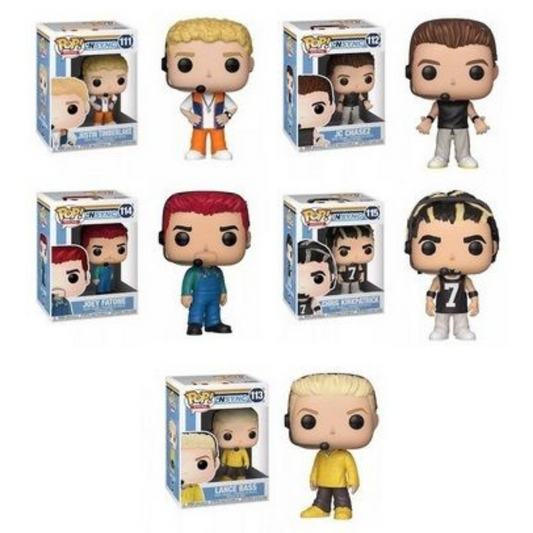 Funko Pop Music Nsync SET of 5