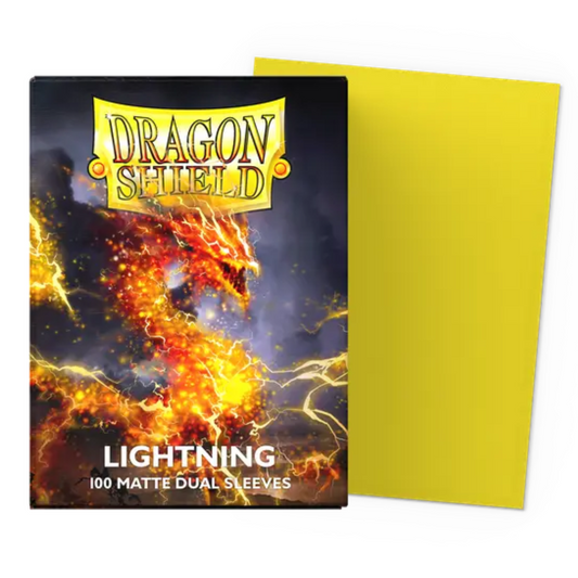 Sleeves: Dragon Shield: Matte Dual: Lightning (100)