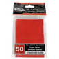 Monster Sleeves Standard Super Matte Sleeves Red 50CT