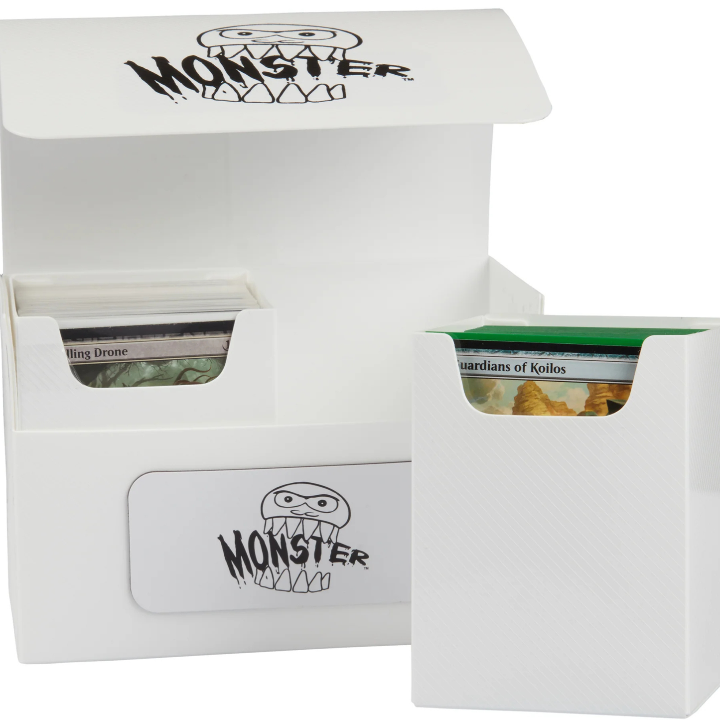 Monster - Double Deck Box Matte White