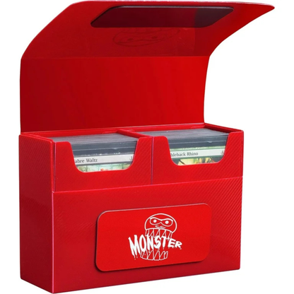 Monster - Double Deck Box Matte Red