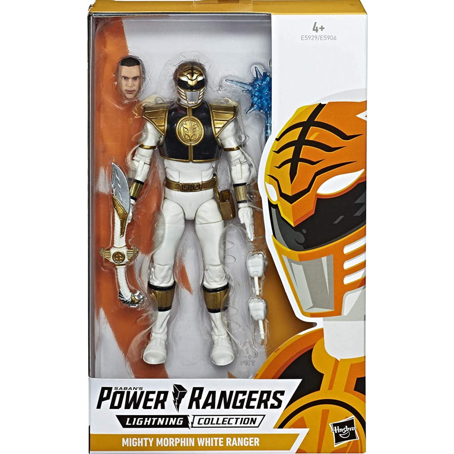 Power Rangers Mighty Morphin Lightning Collection White Ranger