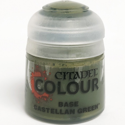 Games Workshop Warhammer Paint Citadel Base Castellan Green 12ML