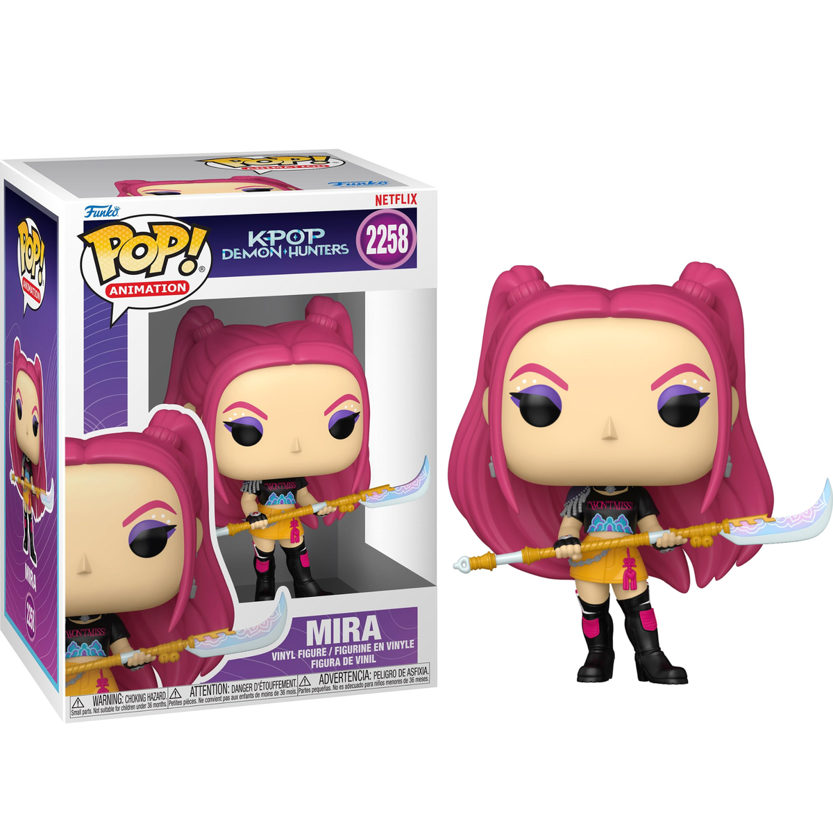 Funko Pop Anime K-Pop Demon Hunters Mira 2258