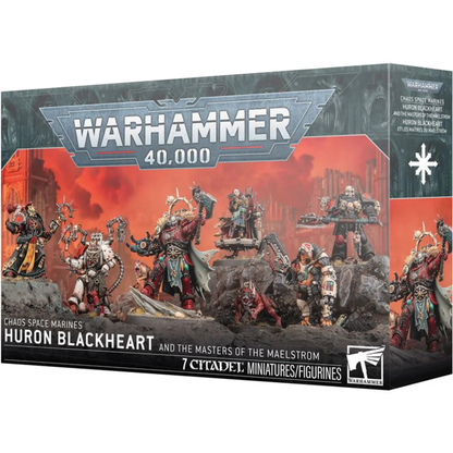 Games Workshop Warhammer 40k Chaos - Space Marines Huron Blackheart and the Masters of the Maelstrom