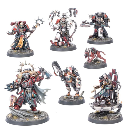 Games Workshop Warhammer 40k Chaos - Space Marines Huron Blackheart and the Masters of the Maelstrom