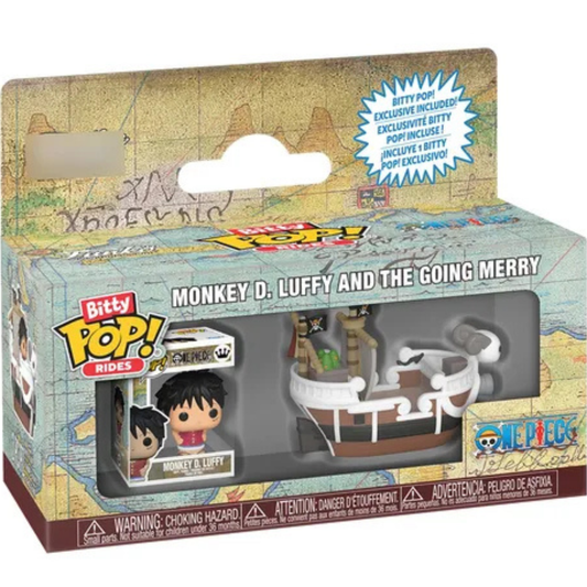 Funko Bitty Pop Rides One Piece Monkey.D. Luffy And The Going Merry