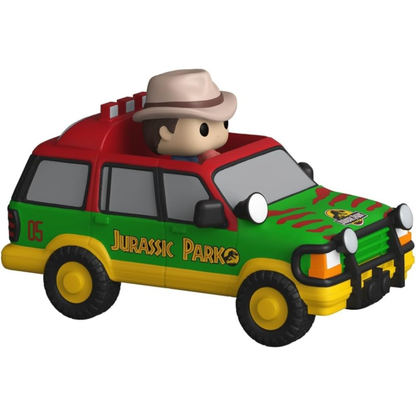 Funko Bitty Pop Rides Jurassic Park Dr. Alan Grant And Jurassic SUV