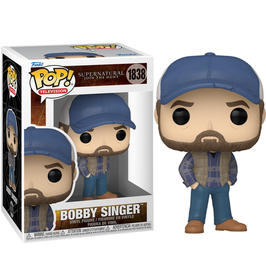 Funko Pop Television Supernatural Join The Hunt Bobby Singer 1838