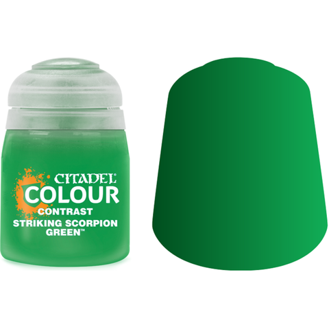 Games Workshop Warhammer Contrast Paint Striking Scorpion Green 18ML