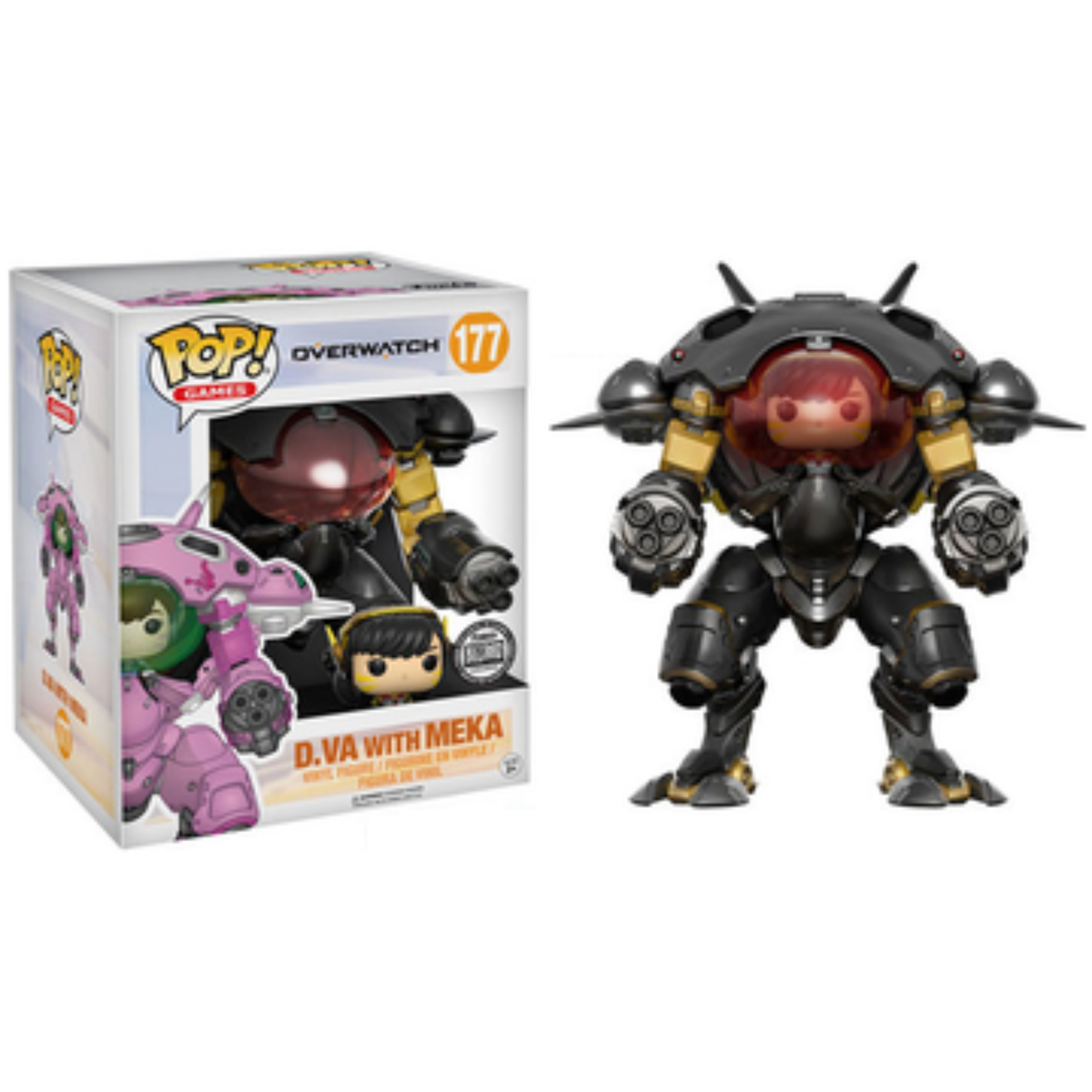 Funko Pop Blizzard Overwatch D.VA with Meka Blizzard Gear 177