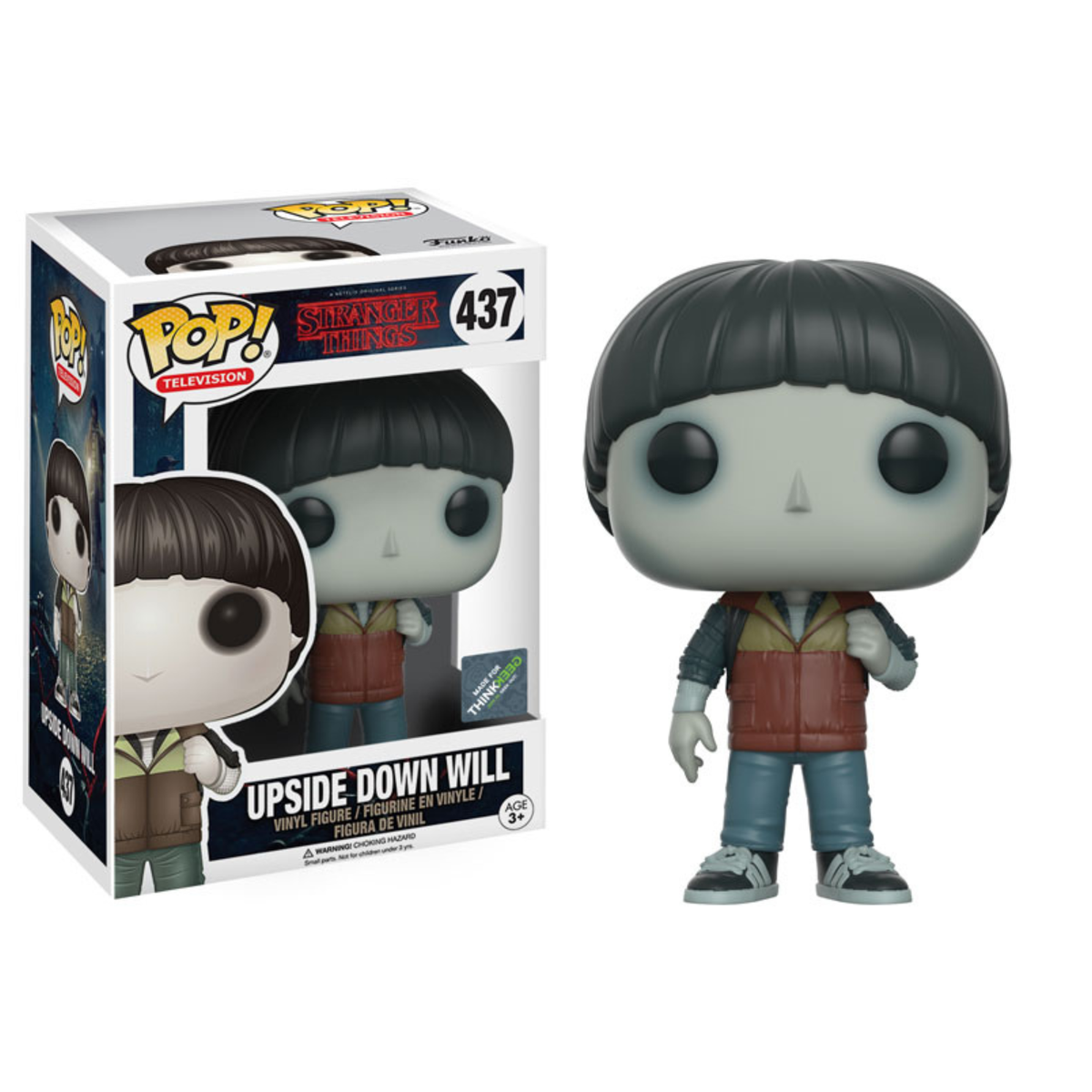 Funko Pops Stranger Things Upside Down WIll 437