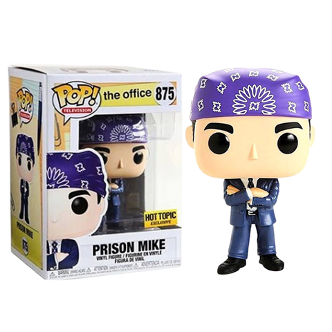 Funko Pop The Office Prison Mike Hot Topic Exclusive 875