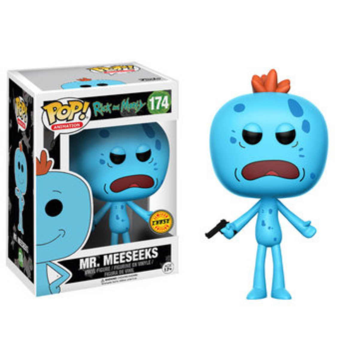 Funko Pop Rick and Morty Mr.Meeseeks Chase Edition 174