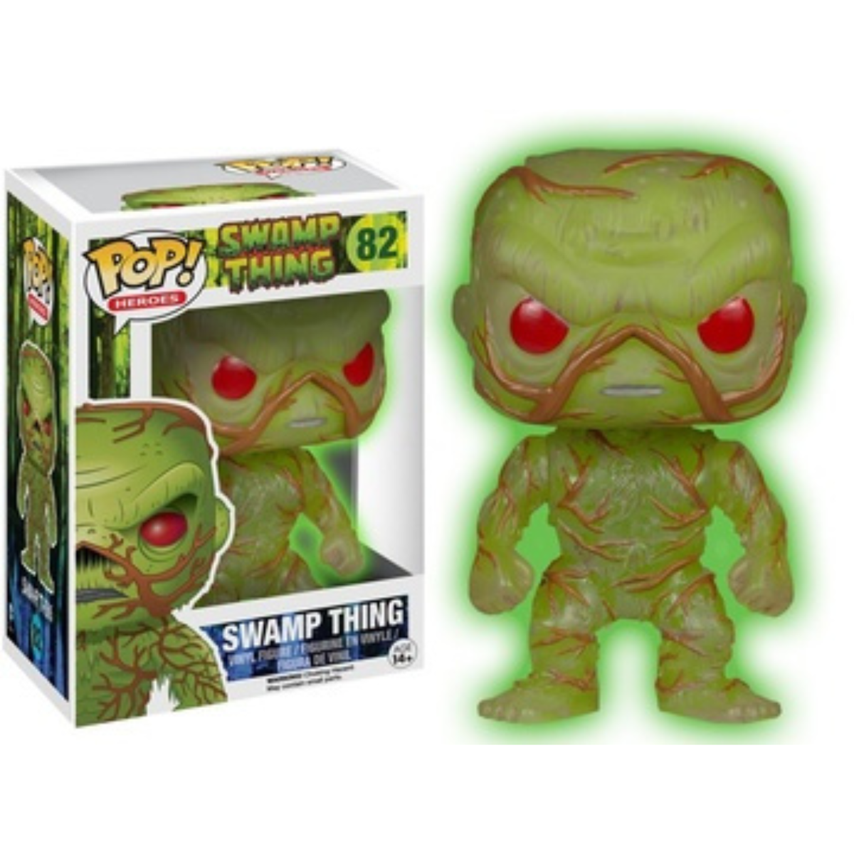 Funko Pop DC Swamp Thing Glow in the Dark PX Previews 82