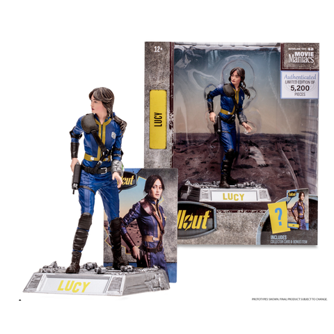 McFarlane Toys Movie Maniacs Fallout 5200 Limited Edition Lucy