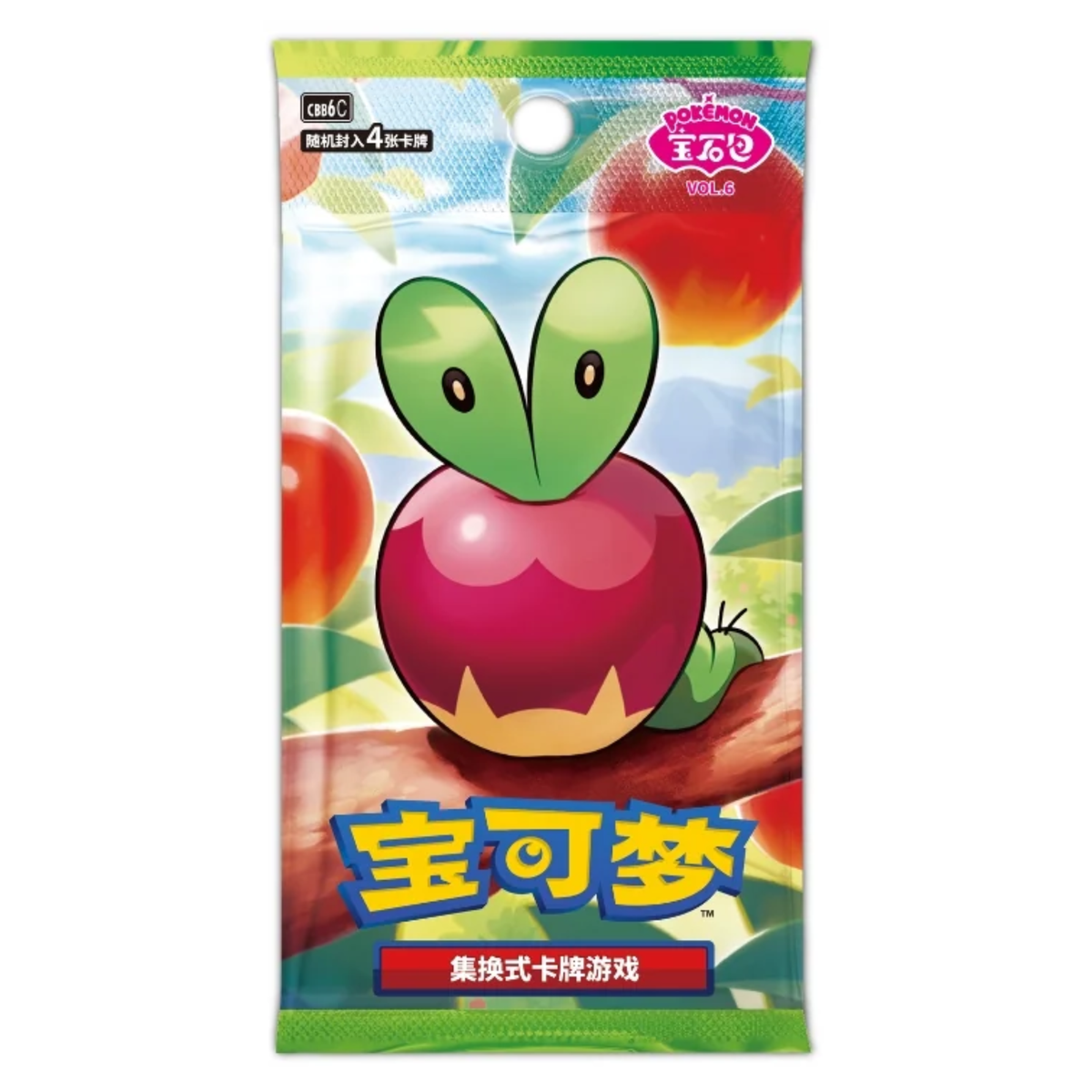 Pokemon Chinese Exclusive Gem Pack Vol 6 Booster Pack - 1 Pack