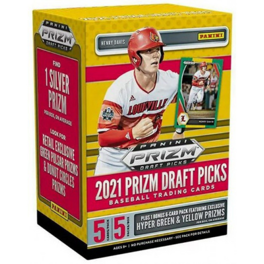 MLB Panini 2021 Prizm Draft Picks Baseball Trading Card BLASTER