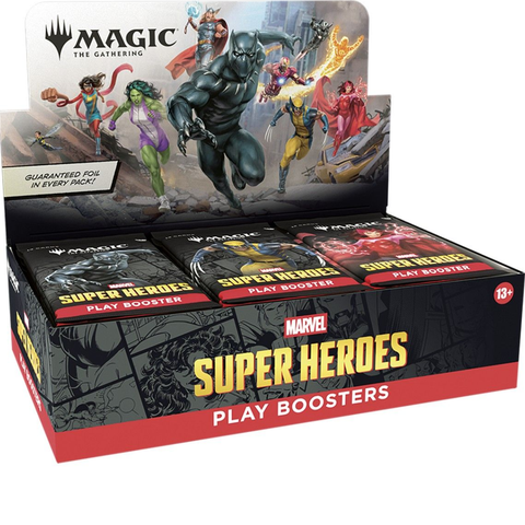 Magic the Gathering MTG - Magic The Gathering Marvel Super Heroes Play Booster Box (Pre Order)