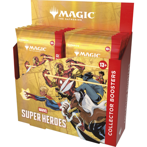 Magic the Gathering MTG - Magic The Gathering Marvel Super Heroes Collector Booster Box