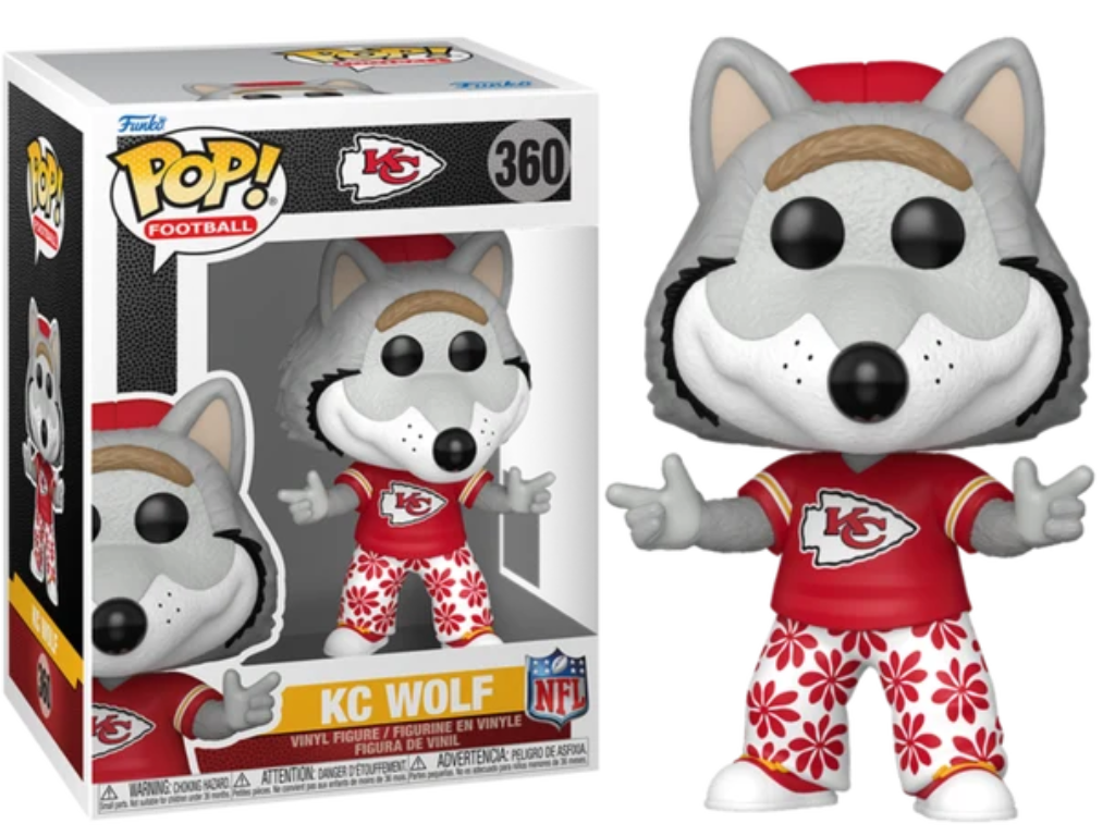 Funko Pop Football - NFL KC Wolf 360