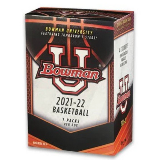 2021-22 Topps Bowman University Basketball Blaster Box