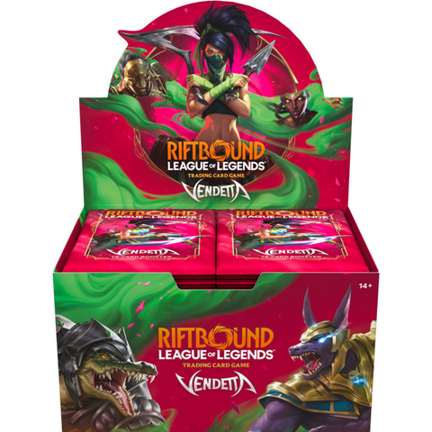 RIFTBOUND LEAGUE OF LEGENDS TCG VENDETTA BOOSTER BOX (PRE-ORDER)