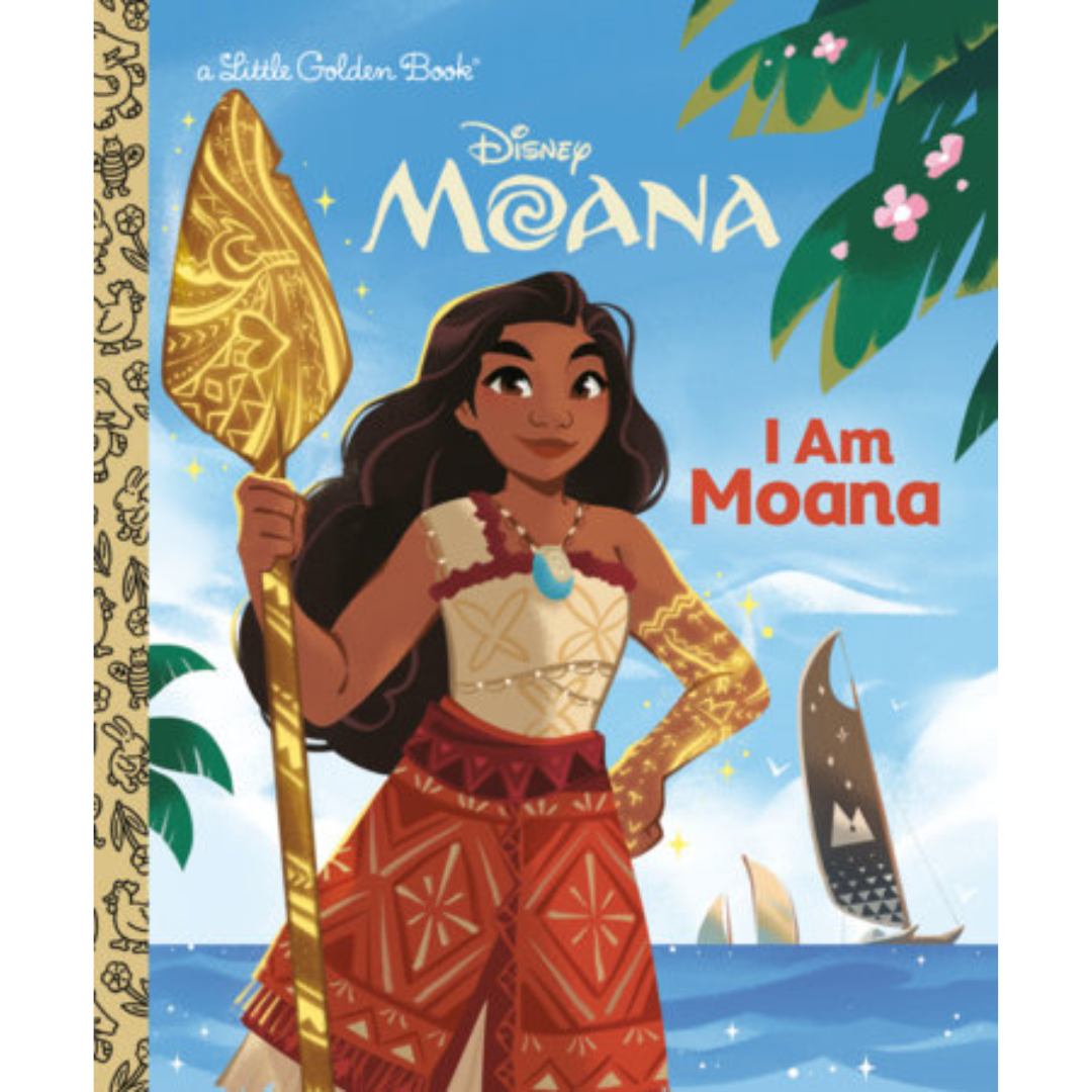 Little Golden Book Disney Moana - I Am Moana
