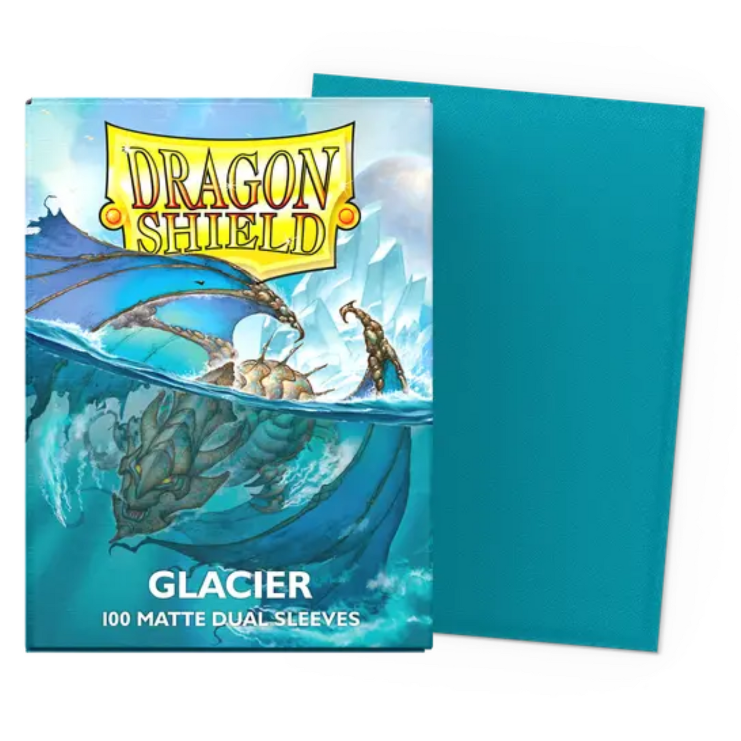 Sleeves: Dragon Shield: DUAL Matte: Glacier (100)